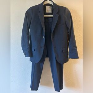 Zara Kids boys 9/10 tailored fit blue Blazer and Pants Set
